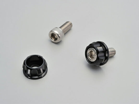 DAYTONA デイトナ ナンバーホルダーセット M6 ブラック カタログ品番：P065-1097 メーカー品番：91950