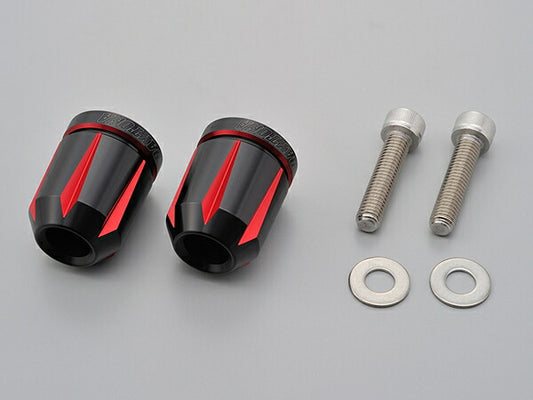 DAYTONA デイトナ バーエンド スクラッチカワサキ M8レッド カタログ品番：P066-4060 メーカー品番：93134