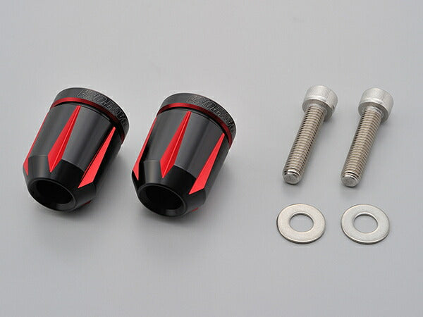 DAYTONA デイトナ バーエンド スクラッチカワサキ M8レッド カタログ品番：P066-4060 メーカー品番：93134