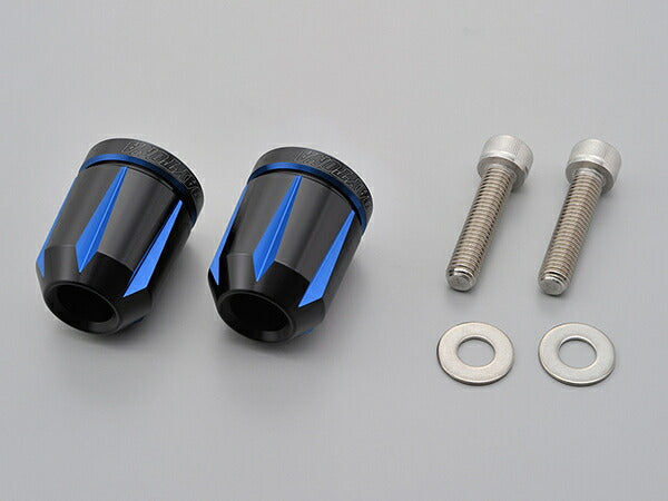 DAYTONA デイトナ バーエンド スクラッチカワサキ M8ブルー カタログ品番：P066-4059 メーカー品番：93135