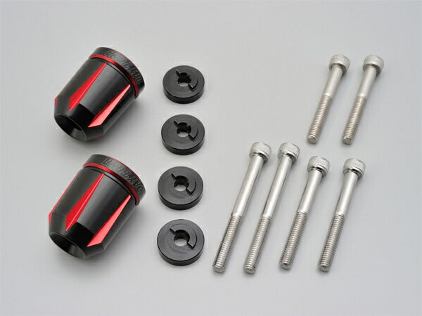 DAYTONA デイトナ バーエンド スクラッチホンダレッド カタログ品番：P069-2177 メーカー品番：93911