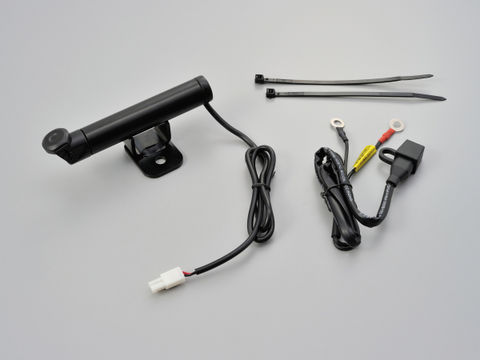 DAYTONA デイトナ マルチバーUSB ショートSHクランプ BK カタログ品番：P069-1976 メーカー品番：93382