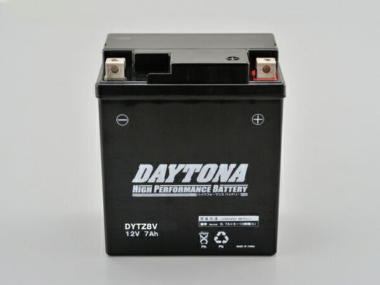 DAYTONA デイトナ ハイパフォーマンスバッテリー DYTZ8V カタログ品番：P075-7555 メーカー品番：95390