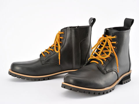 バイク用品 ウェア<br>HENLYBEGINS ヘンリービギンズ HBS-003 ショートブーツ BK 28.0<br>96969 4909449514887<br>取寄品 セール