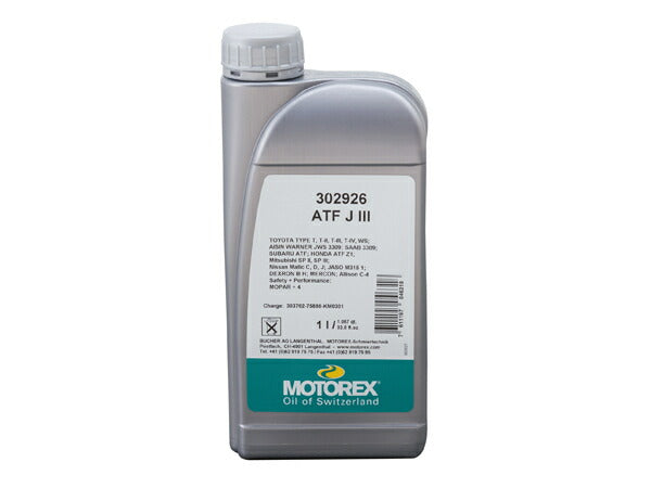DAYTONA デイトナ MOTOREX ATF J III 1L カタログ品番：P086-7852 メーカー品番：97819