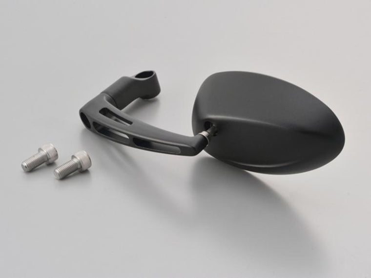 DAYTONA デイトナ パラレルミラーオーバル ブラックヒダリ カタログ品番：P096-5386 メーカー品番：14954