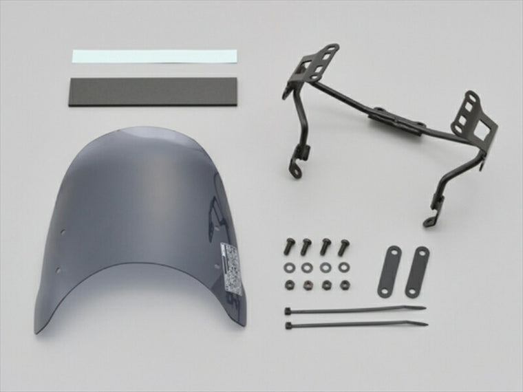 デイトナ｜DAYTONA エアロバイザー スモーク REBEL250／500 20｜17733