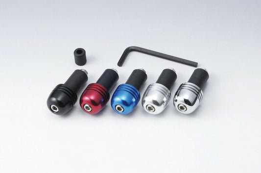 KIJIMA キジマ バーエンドキャップ ビッグヘッド シルバー 2コセット カタログ品番：P041-8980 メーカー品番：204-1343