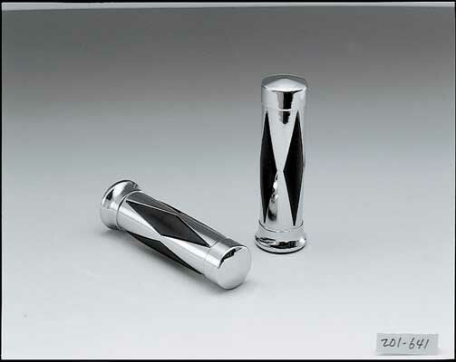 KIJIMA キジマ グリップ ダイヤカット アルミボティ 154mm 1インチ カタログ品番：P023-0820 メーカー品番：201-641