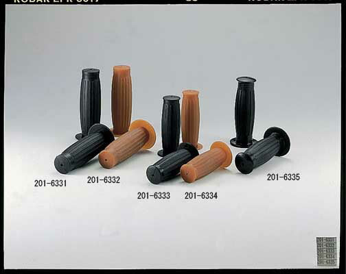 KIJIMA キジマ タルガタグリップ タイプ3 ラバー BLK 132mm カタログ品番：P023-0825 メーカー品番：201-6335
