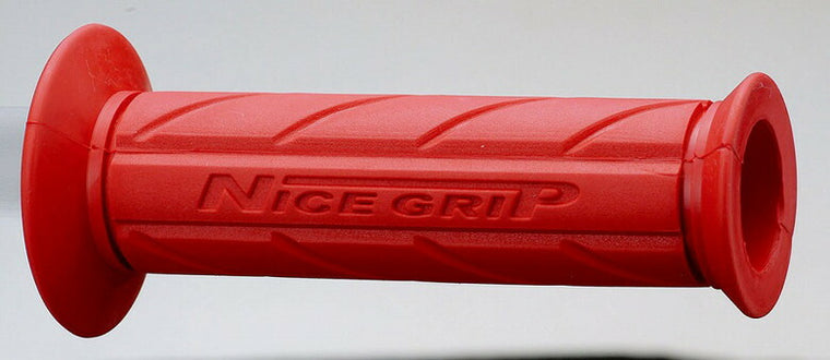 KIJIMA キジマ グリップラバー NICEネオ レッド 120X22.2ケイ カンツウ カタログ品番：P026-4639 メーカー品番：201-6718