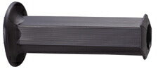 KIJIMA キジマ グリップラバー 6カク ブラックOPEN 130x22.2mm カタログ品番：P039-2987 メーカー品番：201-194