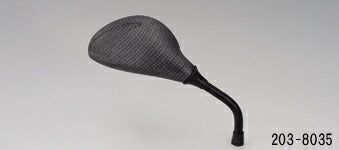 KIJIMA キジマ ミラー FWタイプ マットカーボン M8(R) カタログ品番：P023-1046 メーカー品番：203-8035