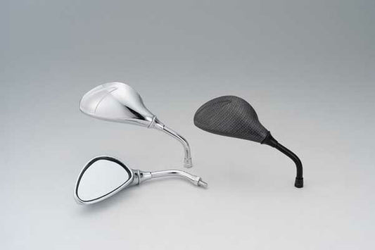 KIJIMA キジマ ミラー FWタイプ マットカーボン M8(L) カタログ品番：P023-1047 メーカー品番：203-8036