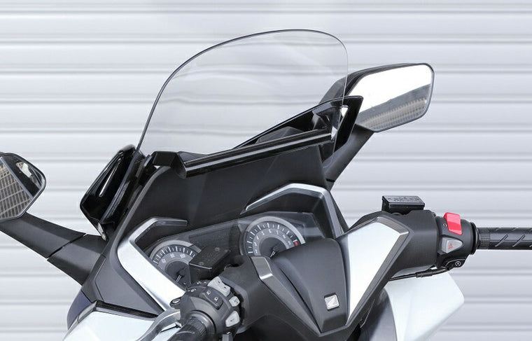 KIJIMA キジマ ハンドルマウントステー ブラック FORZA(MF13) 18 カタログ品番：P094-6954 メーカー品番：204-0694