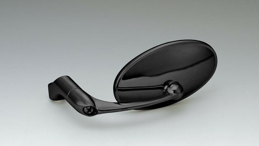 KIJIMA キジマ ミラー ユーロ オーバル ブラック カタログ品番：P099-9608 メーカー品番：203-8085