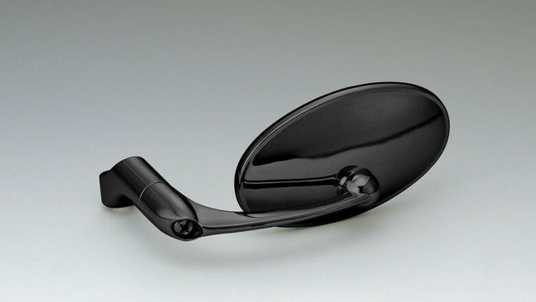 KIJIMA キジマ ミラー ユーロ オーバル ブラック カタログ品番：P099-9608 メーカー品番：203-8085