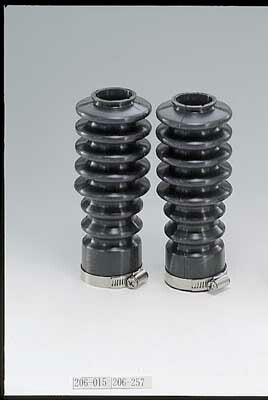 KIJIMA キジマ フロントフォークブーツ BLK CD50 SOLO カタログ品番：P023-1200 メーカー品番：206-015