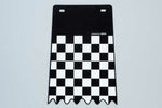 KIJIMA キジマ フェンダーフラップ チェッカー ブラック 200X288 カタログ品番：P023-1240 メーカー品番：206-9056