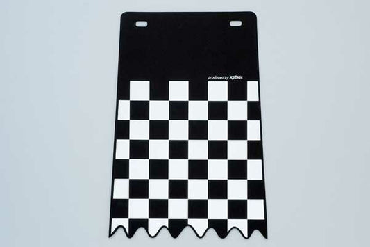 KIJIMA キジマ フェンダーフラップ チェッカー ブラック 200X288 カタログ品番：P023-1240 メーカー品番：206-9056