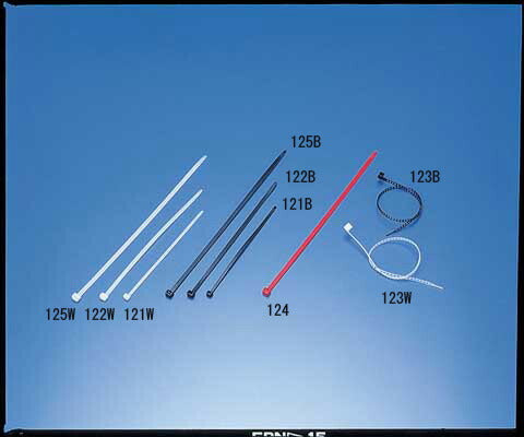 KIJIMA キジマ タイラップ 250mm ブラック 10ホン カタログ品番：P023-1759 メーカー品番：303-125B