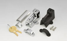 KIJIMA キジマ ヘルメットロック メッキ φ22.2 19.5mmパイプクランプタイプ カタログ品番：P023-2196 メーカー品番：303-151A