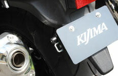 KIJIMA キジマ ヘルメットロック ナンバーサイドシングルL ブラック カタログ品番：P067-2661 メーカー品番：303-1572