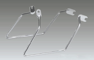 KIJIMA キジマ サドルバックサポート メッキ SR400 レフト カタログ品番：P028-4953 メーカー品番：210-461