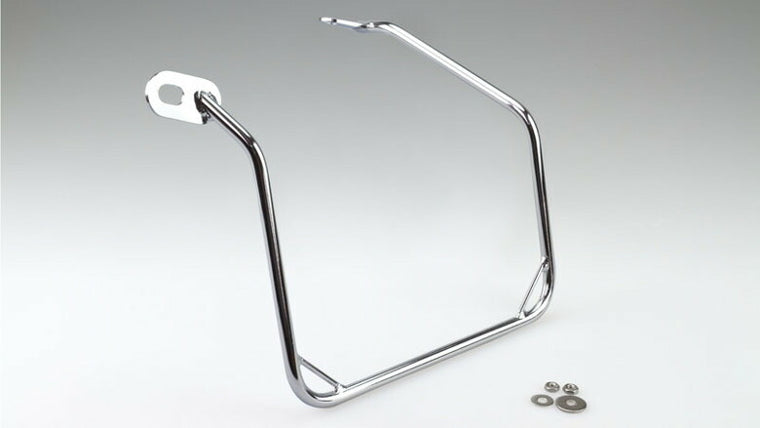 KIJIMA キジマ バッグサポート メッキ 左 W800ストリート カフェ 19 カタログ品番：P095-5652 メーカー品番：210-4981