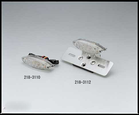 KIJIMA キジマ テールランプASSY スリムキャッツアイ LED クリア カタログ品番：P023-2893 メーカー品番：218-3110