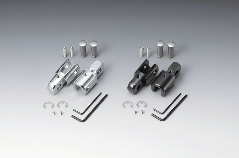 KIJIMA キジマ ステップアップブラケット 35mmUP ブラック SET カタログ品番：P067-9605 メーカー品番：HD-05267