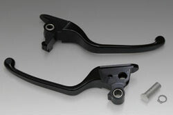 KIJIMA キジマ スリムレバー アルミビレット ブラック BRGイリ 15-16yソフテイル カタログ品番：P070-1800 メーカー品番：HD-04378