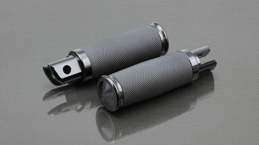 KIJIMA キジマ フードペグ メトラ 18y-ソフテイル F アルミビレット BLK カタログ品番：P100-6991 メーカー品番：HD-05436