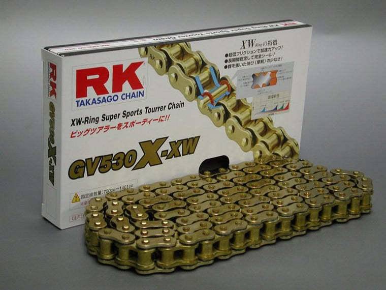 RK CHAIN RKチェーン GV530X-XW 100L カタログ品番：GV530X-XW-100 メーカー品番：GV530X-XW