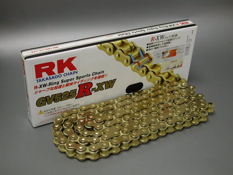 RK CHAIN RKチェーン GV525R-XW 120L カタログ品番：GV525R-XW-120 メーカー品番：GV525R-XW-120