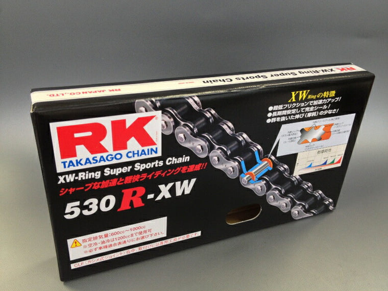 RK CHAIN RKチェーン RK530R・XW 100L カタログ品番：RK530R-XW-100 メーカー品番：RK530R-XW