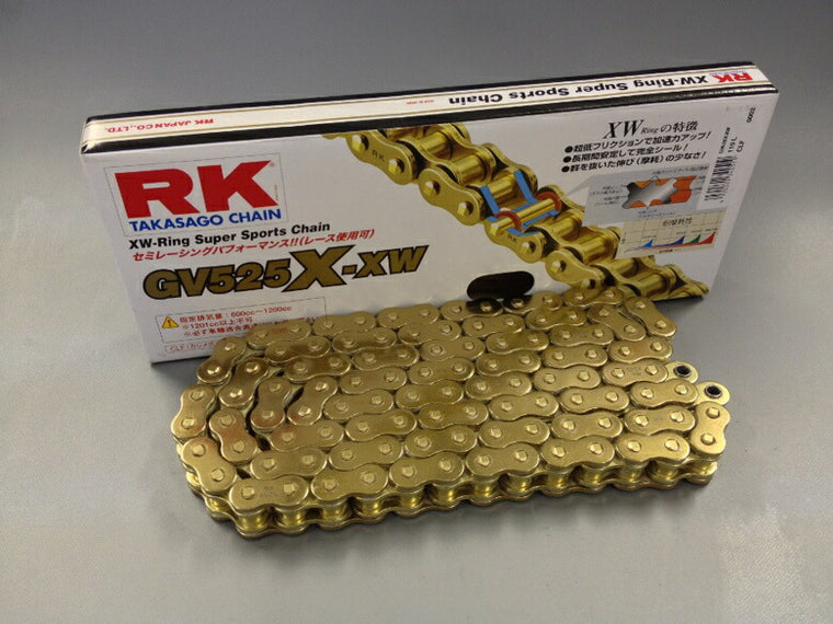 RK CHAIN RKチェーン GV525X・XW 120L カタログ品番：GV525X-XW-120 メーカー品番：GV525X-XW