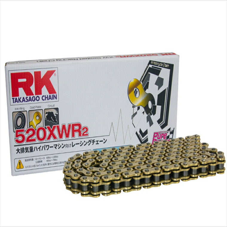 アールケーチェーン｜520XWR2 ゴールド(GC) 110L｜520XWR2-110