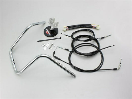 ハリケーン｜HURRICANE 300エイプハンガー３型ハンドルkit｜HBK603-01