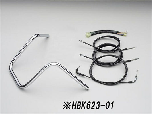 ハリケーン｜HURRICANE 300エイプハンガー３型ハンドルkit｜HBK623M-01