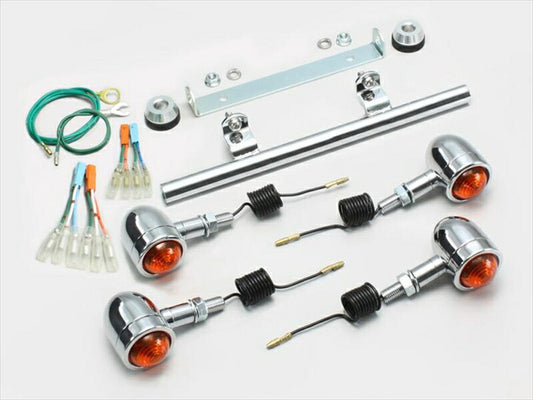 ハリケーン｜HURRICANE ミニブレットウインカーkit ｽﾃﾑﾏｳﾝﾄ｜HA5438