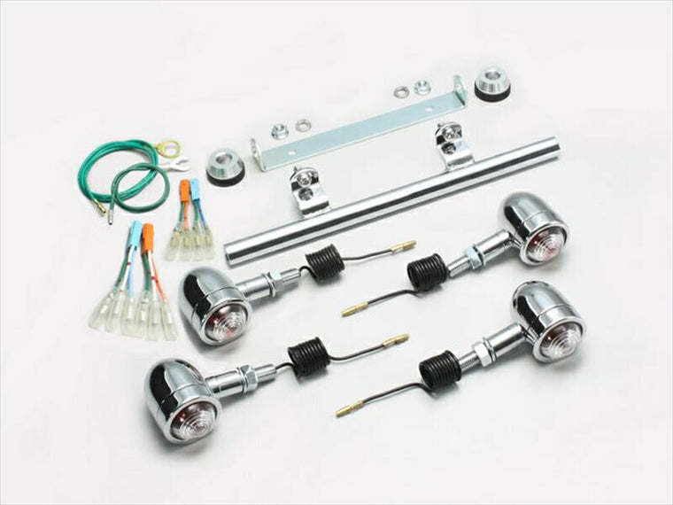 ハリケーン｜HURRICANE ミニブレットウインカーkit ｽﾃﾑﾏｳﾝﾄ｜HA5438C