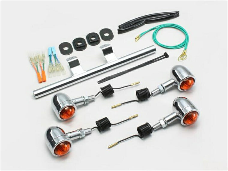 ハリケーン｜HURRICANE ミニブレットウインカーkit ｽﾃﾑﾏｳﾝﾄ｜HA5439