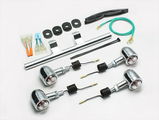 ハリケーン｜HURRICANE ミニブレットウインカーkit ｽﾃﾑﾏｳﾝﾄ｜HA5439C