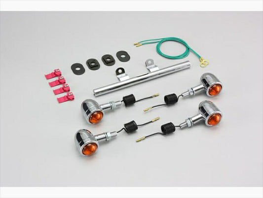 ハリケーン｜HURRICANE ミニブレットウインカーkit ｽﾃﾑﾏｳﾝﾄ｜HA5442