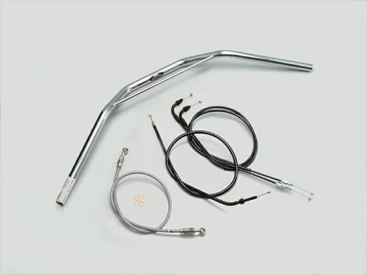 ハリケーン｜HURRICANE トラッカーHIGH ブリッジ付 ハンドルSET｜H024-031C