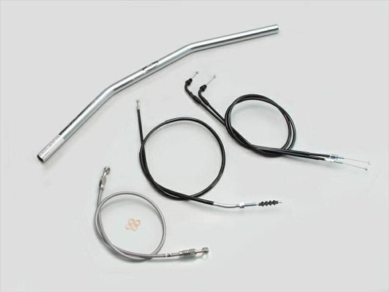 ハリケーン｜HURRICANE フラット４型ワイドＴＹＰＥ ハンドルSET｜H028-059C