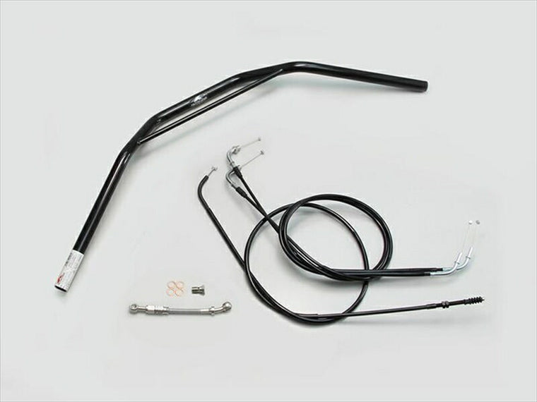 ハリケーン｜HURRICANE トラッカーHIGH ﾌﾞﾘｯｼﾞ付 ハンドルSET｜H717-031B