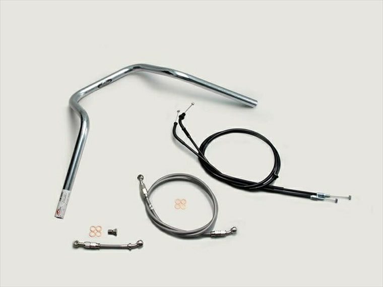 ハリケーン｜ナロー5型 ハンドルSET クロームメッキ CB1300SB(10-13 ABS車)｜H037-049C