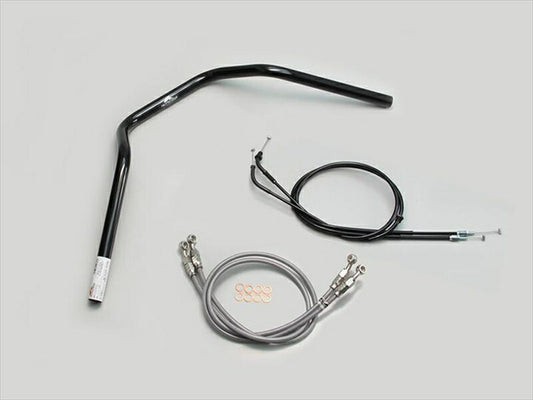 ハリケーン｜ナロー3型 ハンドルSET ブラック CB1300SB(10-13 ABS無し車)｜H038-047B